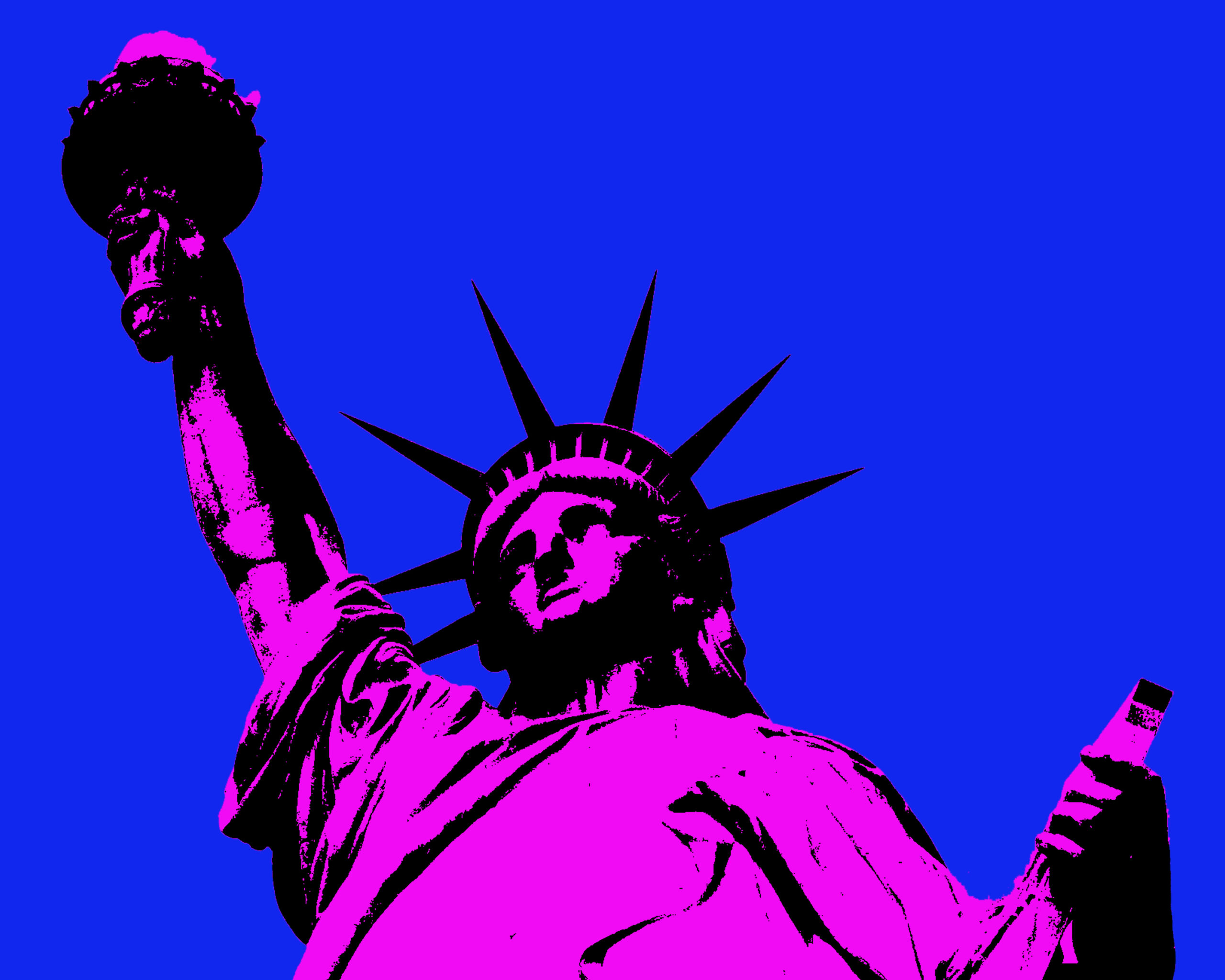 LIB pink blue dark LIB pink blue dark